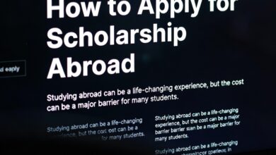 How to apply for Scholarship abroad