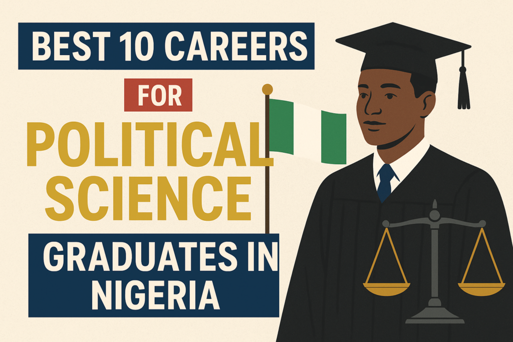 Best 10 Careers For Political Science Graduates In Nigeria