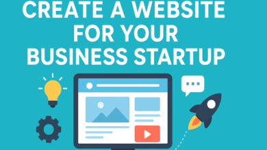 Create a Website for Your Business Startup
