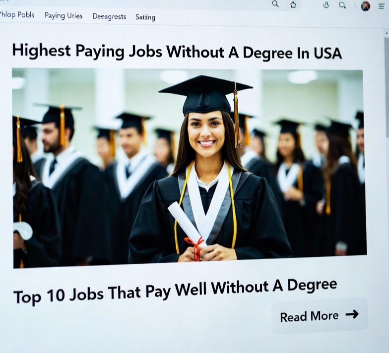 Highest Paying Jobs Without a Degree in USA