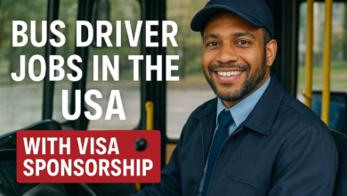 Bus Driver Jobs in the USA with Visa Sponsorship