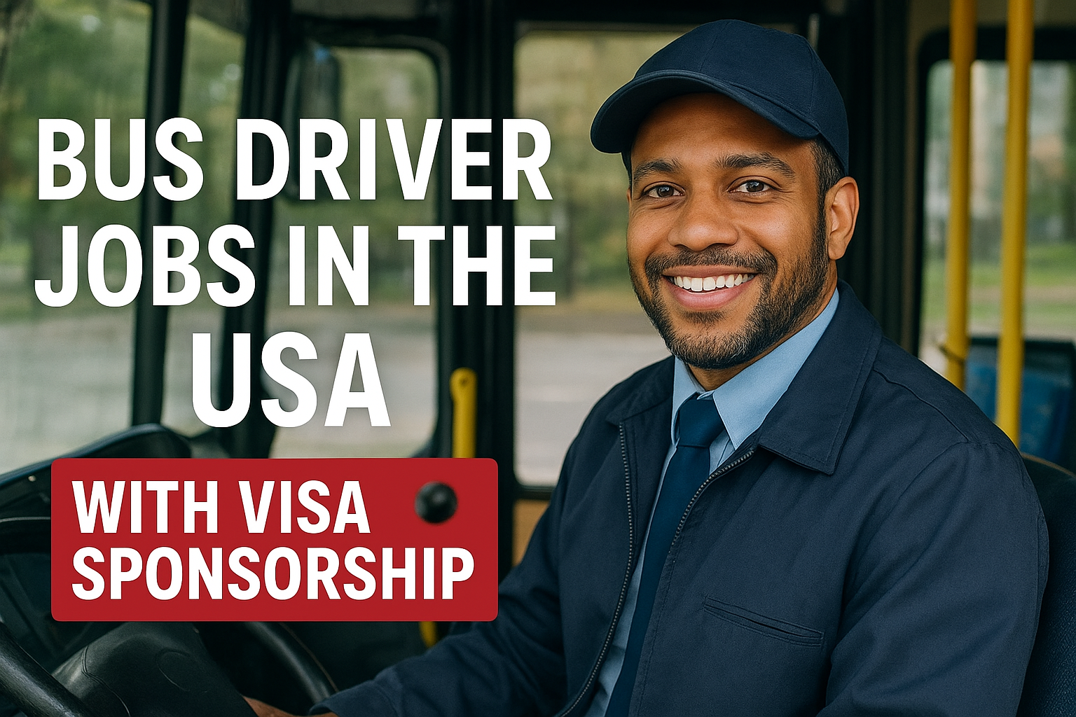 Bus Driver Jobs in the USA with Visa Sponsorship