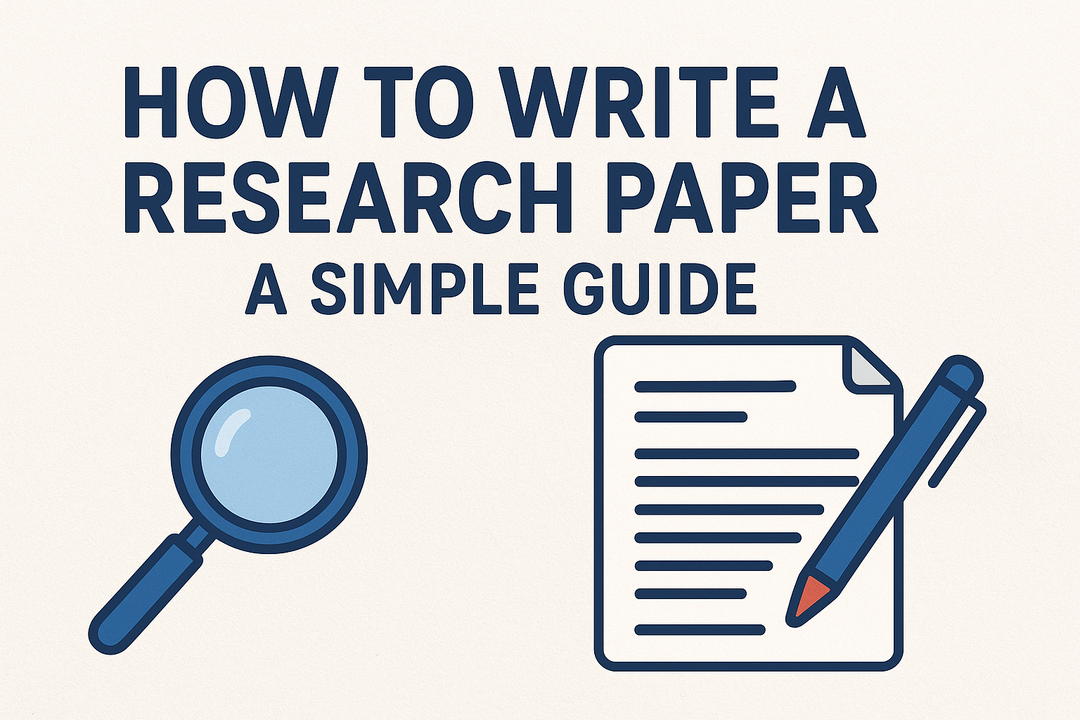How To Write A Research Paper A Simple Guide