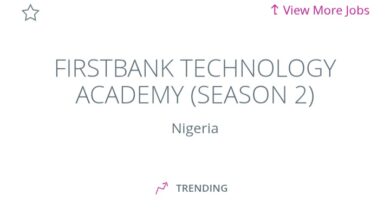 How to Apply for FirstBank Technology Academy Program