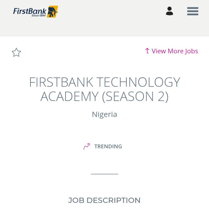 How to Apply for FirstBank Technology Academy Program