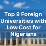 Top 9 Foreign Universities with Low Cost for Nigerians