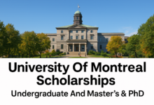 University Of Montreal Scholarships Undergraduate And Master’s & PhD
