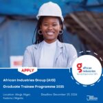 Apply for the 2025 Graduate Trainee at African Industries Group!