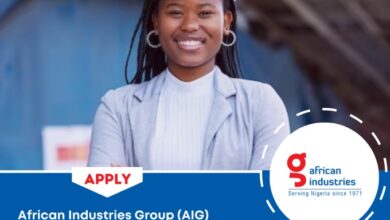 Apply for the 2025 Graduate Trainee at African Industries Group!