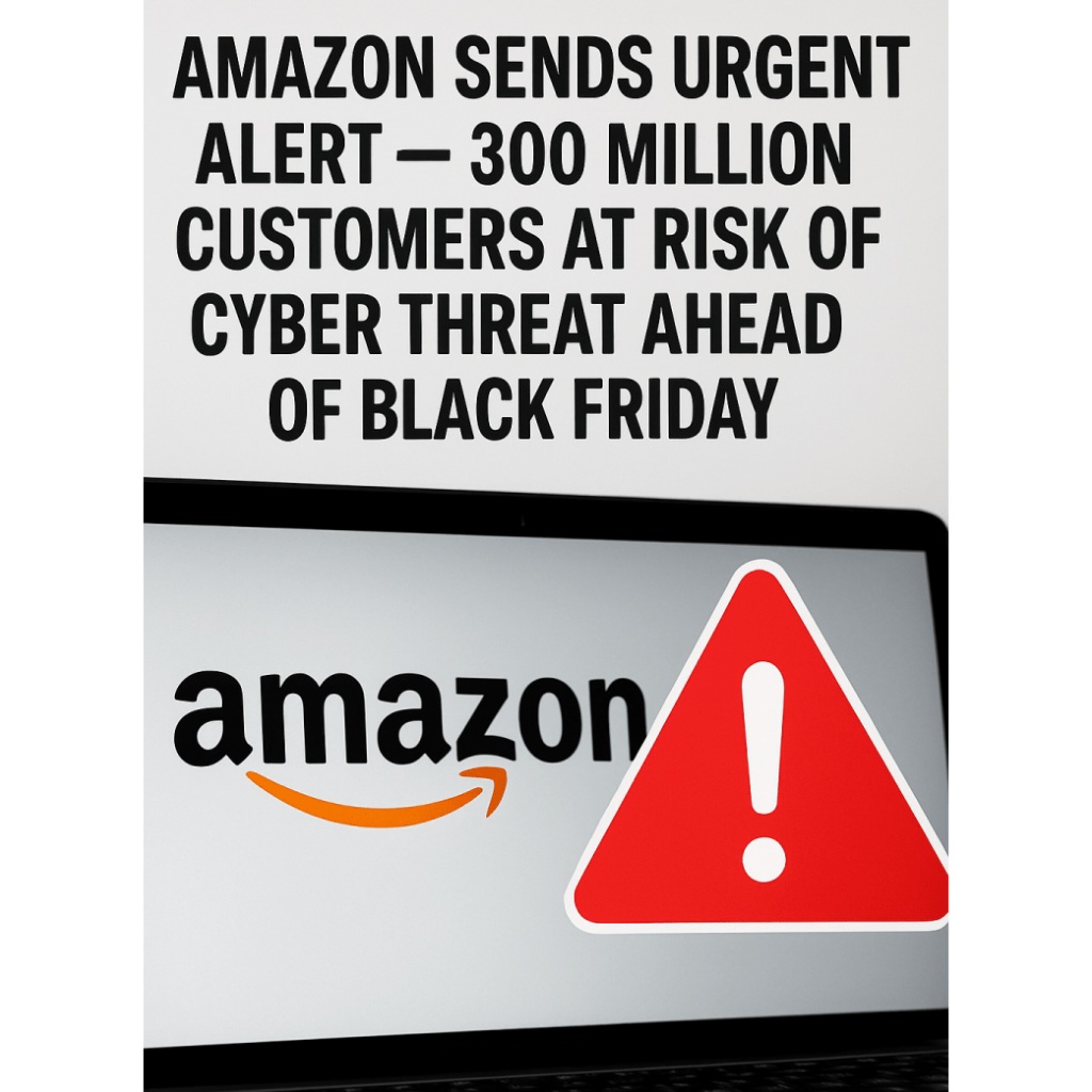 Amazon Sent Urgent Alert — 300 Million Customers at Risk of Cyber Threat Ahead of Black Friday