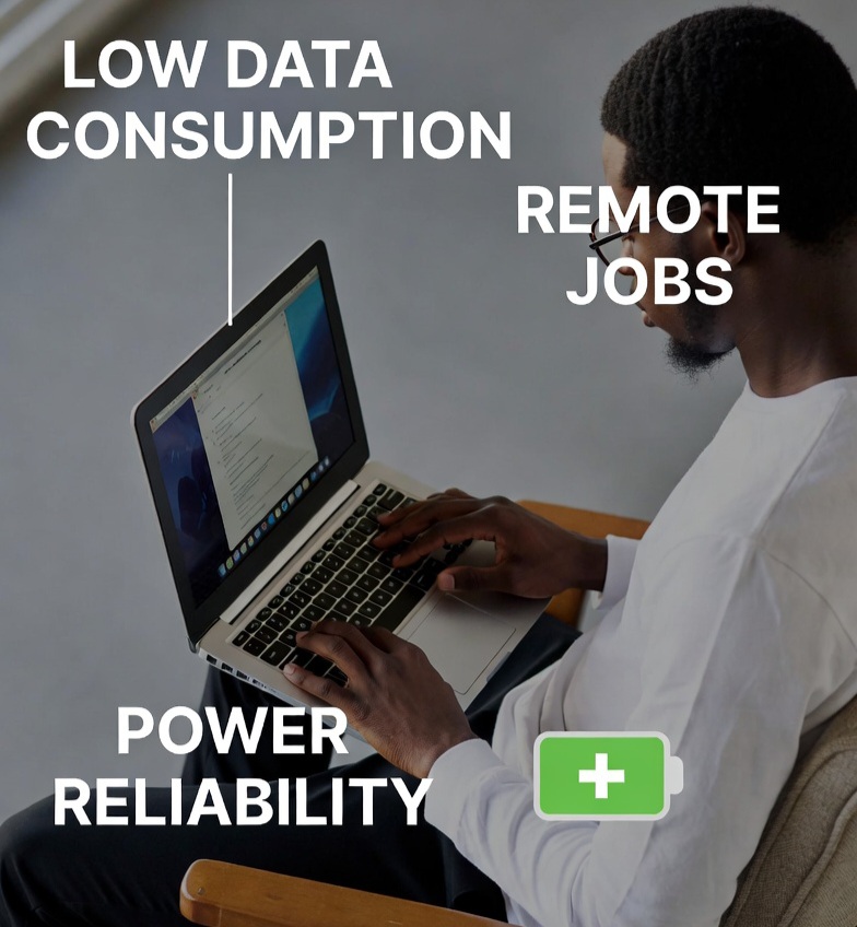 Remote Jobs With Low Data Consumption & Power Reliability Strategies in Nigeria