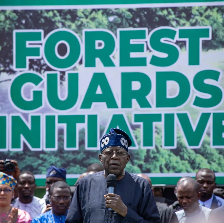 President Bola Tinubu Launches Forest Guards Initiative