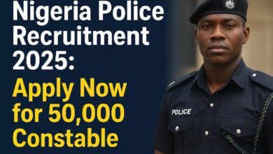 Nigeria Police Recruitment 2025: Apply Now for 50,000 Constable Positions