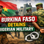 burkina faso detains nigerian military