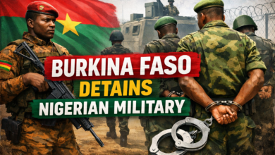burkina faso detains nigerian military