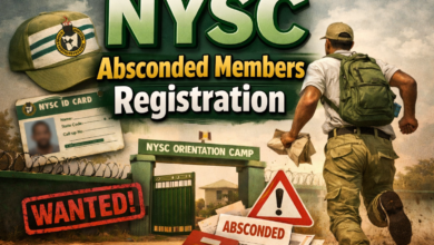 nysc absconded members registration