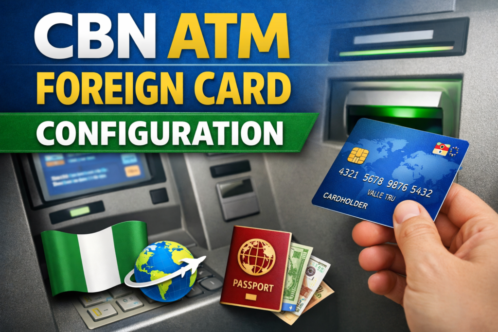 cbn atm foreign card configuration