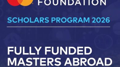 Mastercard Foundation Scholars Program 2026: Fully Funded Masters Abroad for Nigerians 