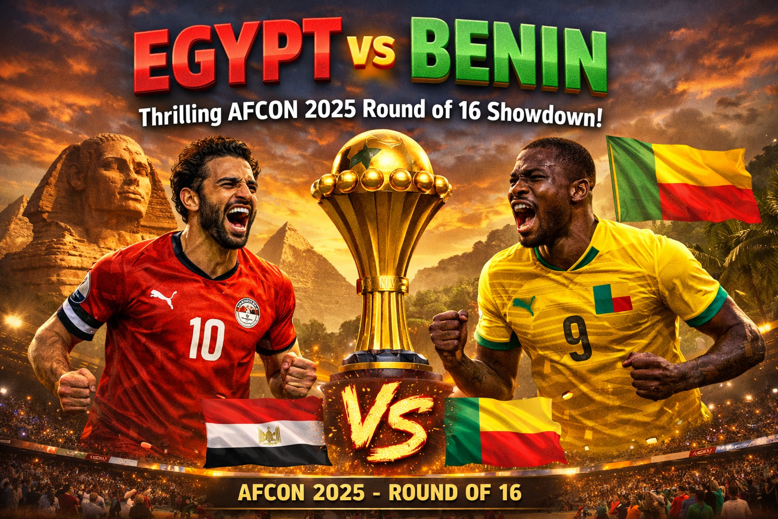 Egypt vs Benin: Thrilling AFCON 2025 Round of 16 Showdown