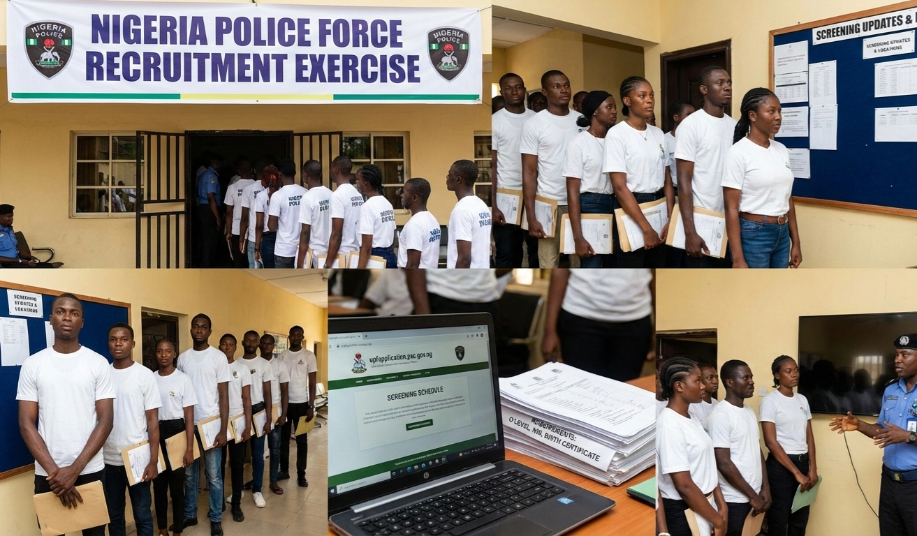 Nigeria Police Force Recruitment Requirements, Portal, and Screening Updates