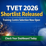 TVET 2026 Shortlist Released: FG Opens Training Centre Selection for Approved Candidates