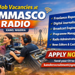 AMMASCO Radio Announces Multiple Job Vacancies in Kano – Apply Now