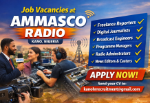 AMMASCO Radio Announces Multiple Job Vacancies in Kano – Apply Now