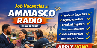 AMMASCO Radio Announces Multiple Job Vacancies in Kano – Apply Now
