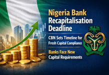 Nigeria Bank Recapitalisation Deadline: CBN Sets Timeline for Fresh Capital Compliance