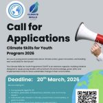 Call for Applications Climate Skills for Youth Programme 2026 CSYP