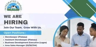 Integrated Dairies Limited Announces Nationwide Recruitment for Multiple Roles