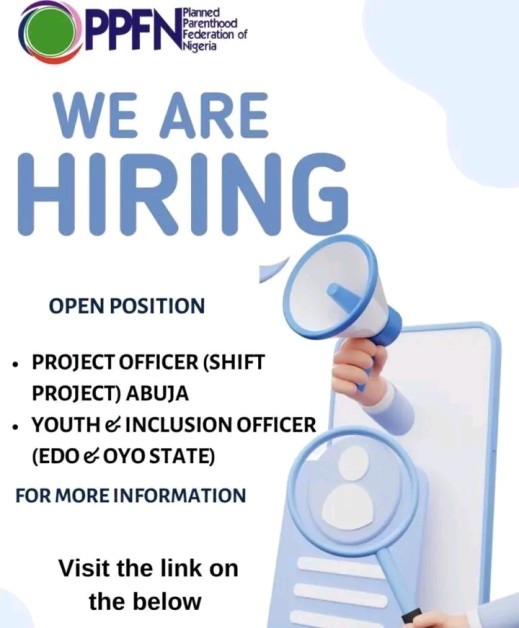 PPFN Announces Job Vacancies for Project Officer and Youth & Inclusion Officers