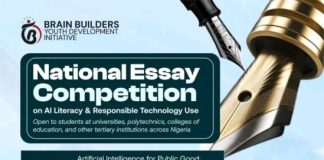 Brain Builders Youth Development Initiative – National Essay Competition