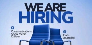 Dataphyte is currently recruiting in Abuja