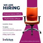 Call for Application: Vacancies with Invictus Africa in Abuja Call for Application: Vacancies with Invictus Africa in Abuja
