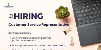 Call For Application: VaMasters are hiring for remote roles