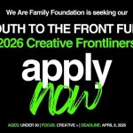Apply to the Youth to the Front Fund 2026 – Creative Frontliners grants