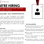 Field Implementation Support Officers (FISOs) roles across Nigeria | Call For Application Field Implementation Support Officers (FISOs) roles across Nigeria