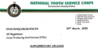NYSC Reopens Registration Portal for 48 Hours – Important Update for Prospective Corps Members (PCMs)