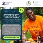 Apply for AfCFTA Agribusiness Programme 2026 – Training, Export Support & Market Access for African SMEs (Deadline April 6) Apply for AfCFTA Agribusiness Programme 2026 – Training, Export Support & Market Access for African SMEs (Deadline April 6)