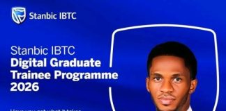 Stanbic IBTC Digital Graduate Trainee Programme