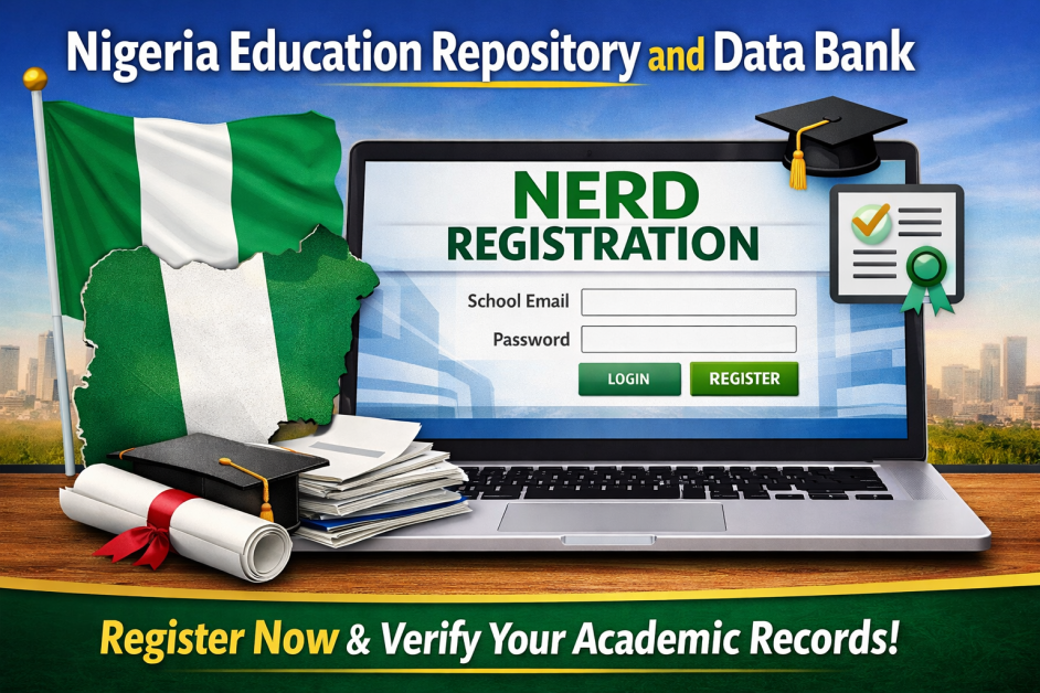 NERD Registration in Nigeria 2026: Requirements, Portal Login and How to Register for Nigeria Education Repository and Data Bank
