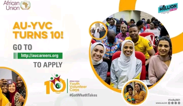 African Union Youth Volunteer Corps 2026/2027: Application Now Open for Young Africans