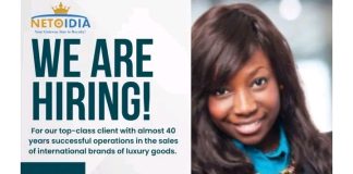 Luxury Sales Manager Opportunities Open in Nigeria’s Premium Market