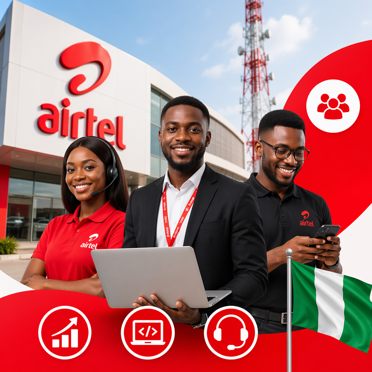 Airtel Nigeria Massive Recruitment 2026: Sales, Tech & Customer Service Jobs