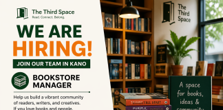 The Third Space Hiring Bookstore Manager in Kano – Apply Before May 10, 2026