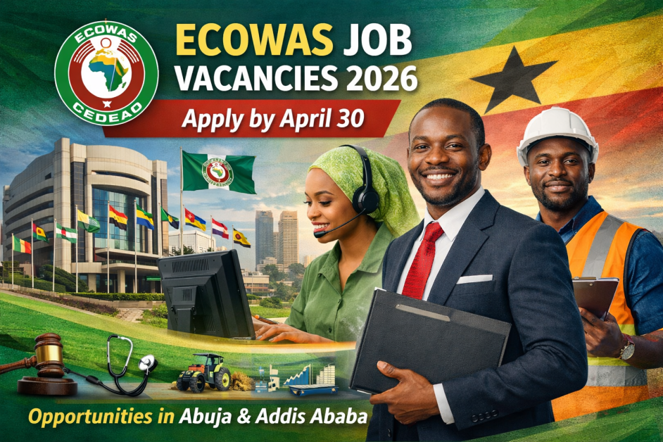 ECOWAS Job Vacancies 2026: Apply for Multiple Positions in Abuja Before April 30