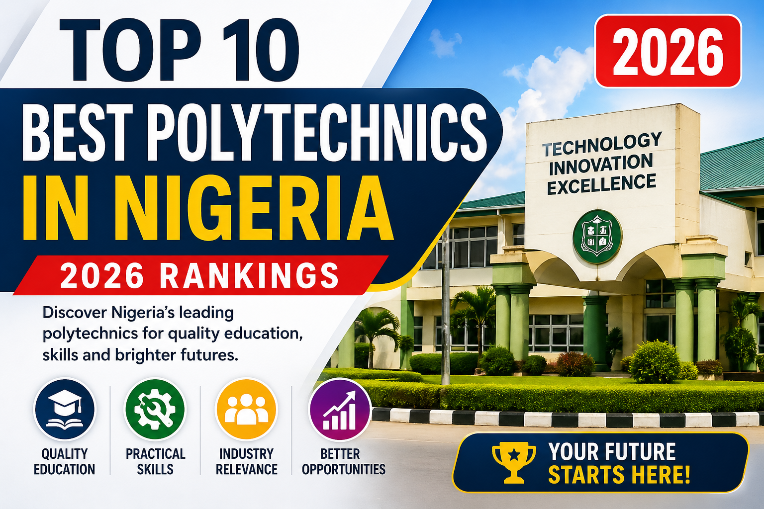 Top 10 Best Polytechnics in Nigeria (2026): Latest Ranking and What You Should Know