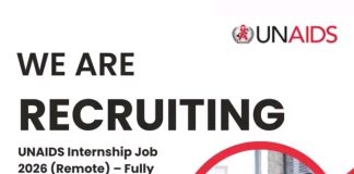 UNAIDS Internship 2026 (Remote) – Start Your Global Health Career