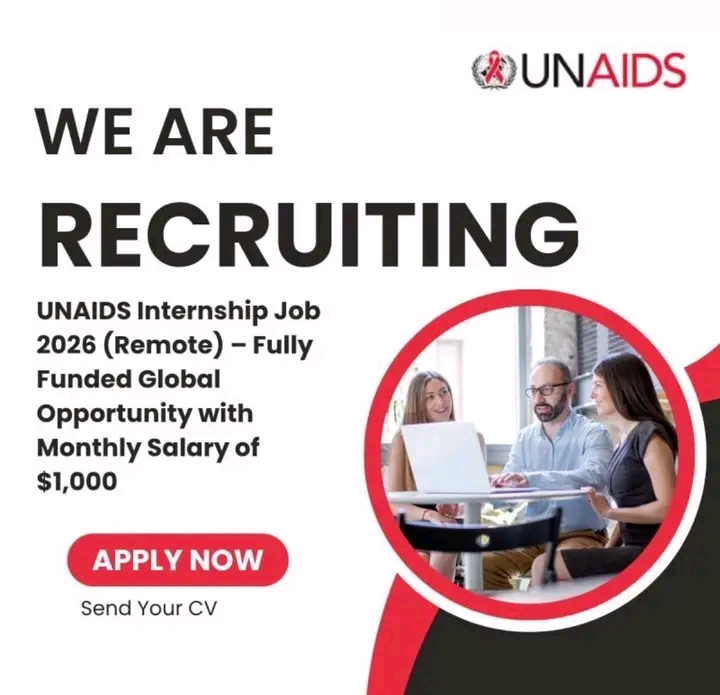 UNAIDS Internship 2026 (Remote) – Start Your Global Health Career